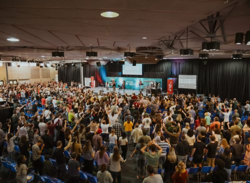 Worship at a Four12 conference