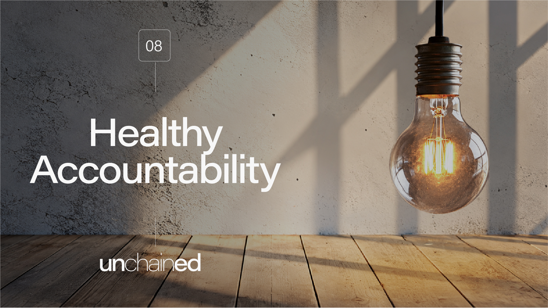 Healthy accountability