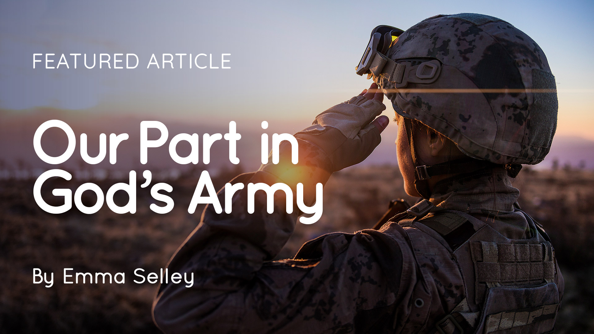 Our Part in God's Army article thumbnail