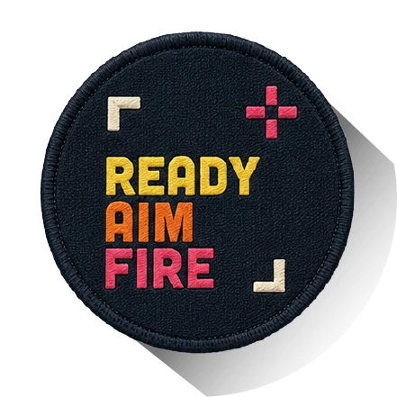 Ready Aim Fire logo