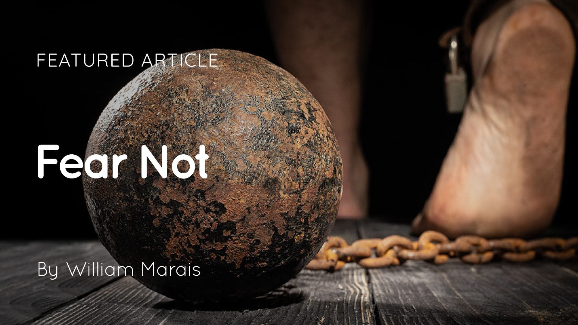 Fear Not article artwork